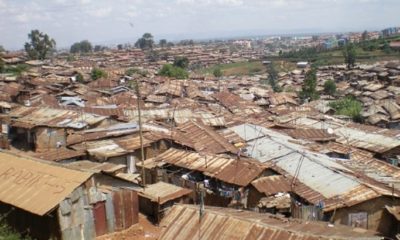 Kibera slum in Nairobi.