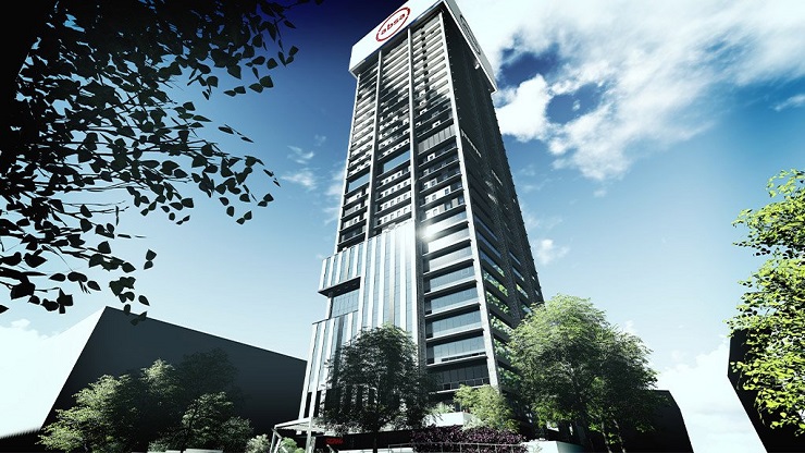 ABSA Tower, a major office skyscraper in Johannesburg’s central business district, South Africa.