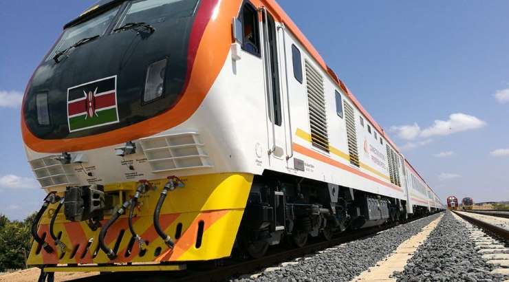 SGR trains Kenya