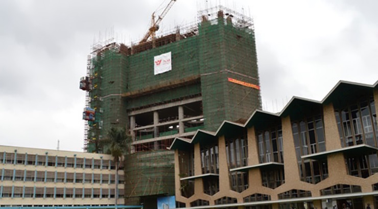 UoN Towers in Nairobi.