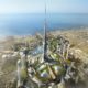Kingdom Tower in Jeddah, Saudi Arabia.