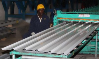 Galvanised sheets