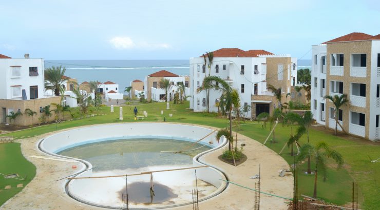 A housing project in Kilifi