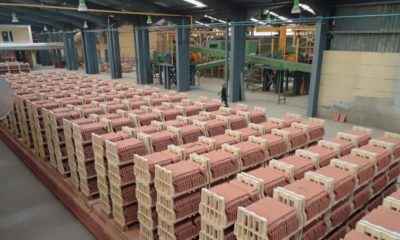 El Moumtaza roofing tile factory in Algeria.