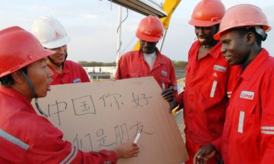 Chinese contractors in Kenya.