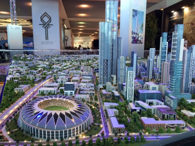 An impression of Egypt's new capital.