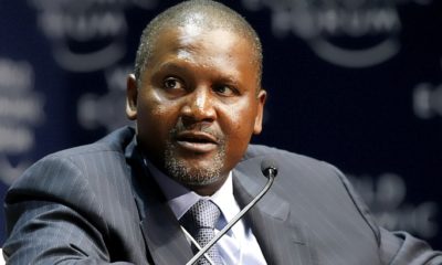 Dangote Plc president Aliko Dangote.