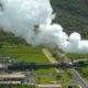geothermal complex at Olkaria in Naivasha.