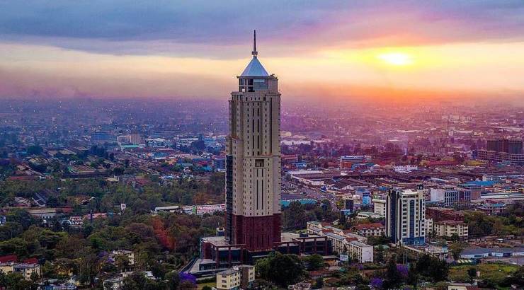 UAP Old Mutual Tower in Upper Hill, Nairobi.