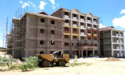 student hostel under construction