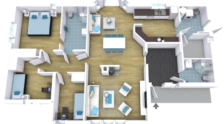 House floor plan