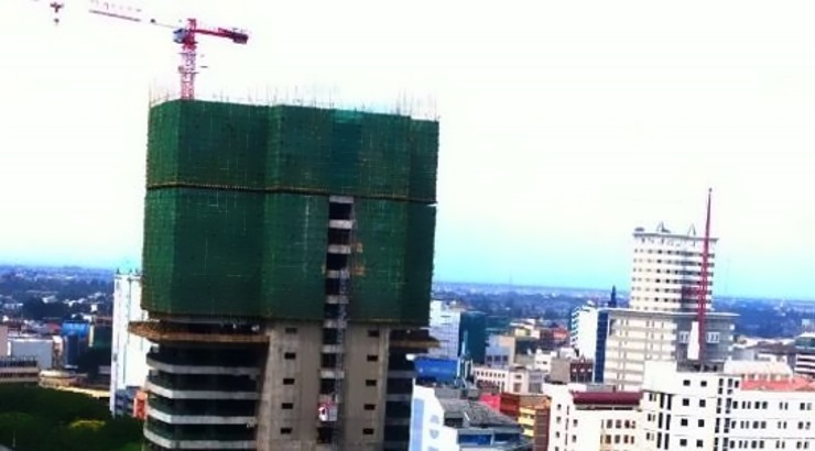 Hazina Tower in Nairobi.