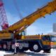 Telescopic boom crane