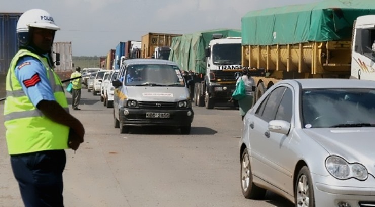 Nakuru-Nairobi highway.