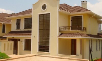 A newly built house in Nairobi County.