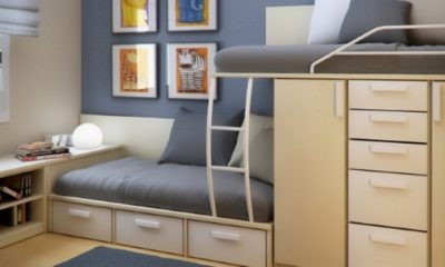 A well utilised living space.