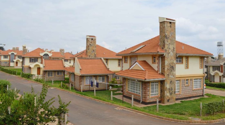 A gated estate in Runda, Nairobi.