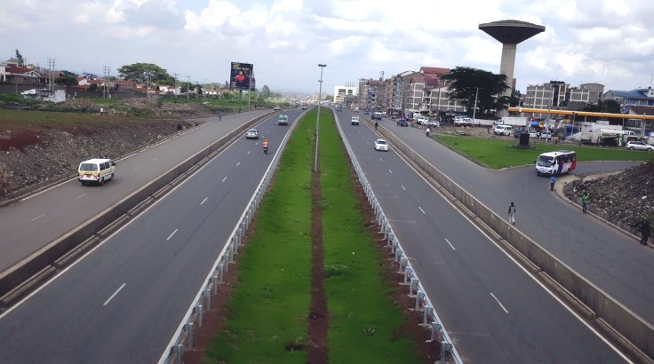 Outer Ring Road in Nairobi.