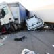 A road accident scene.