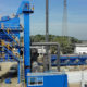 Asphalt mixing plant.