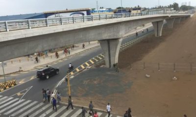 Eng Patrick Mfugale Flyover in Dar es Salaam.