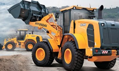 Hyundai excavator.