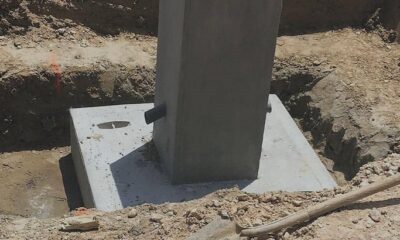 Concrete footing
