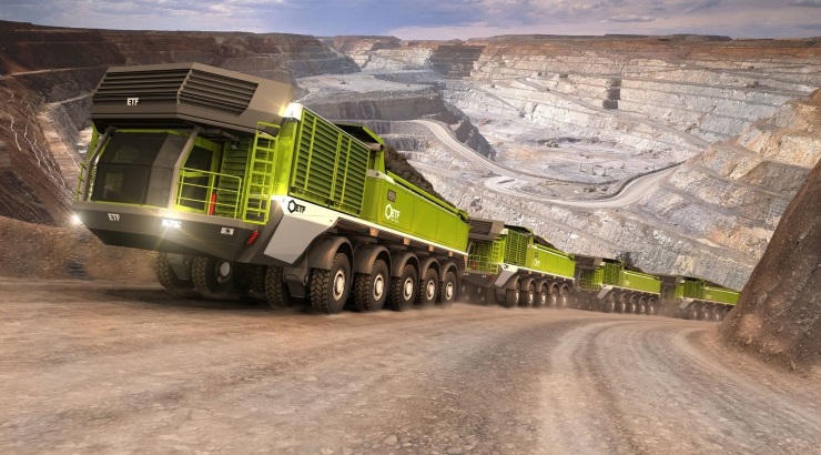 The D8-774 Mining Truck