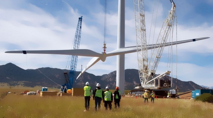 wind power turbine