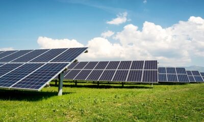 A solar farm