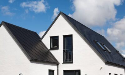 high-pitched roof