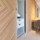 wooden closet door