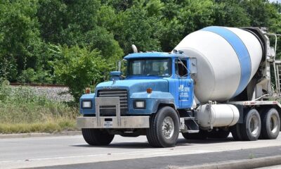 concrete mixer truck