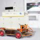 Concrete finishing robot