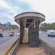 Incomplete BRT station on Thika Road.