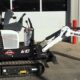 Bobcat E10 mini excavator.