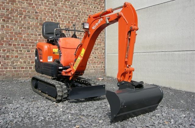 K008-3 mini excavator. 