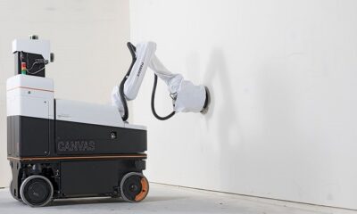 Canvas drywall finishing robot | CK