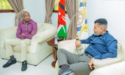 Trade CS Moses Kuria with Mombasa Governor Abdulswamad Shariff Nassir | CK