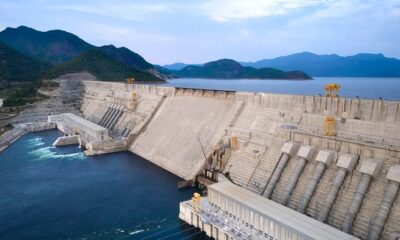 The Grand Ethiopian Renaissance Dam.