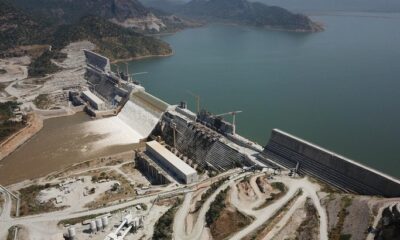 The Grand Ethiopian Renaissance Dam.