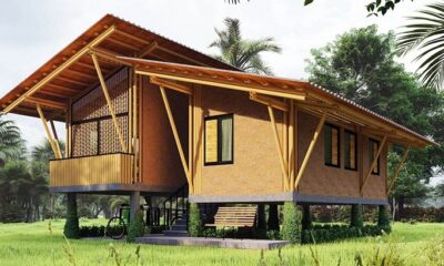 A 60sqm bamboo house. (Photo: Courtesy)