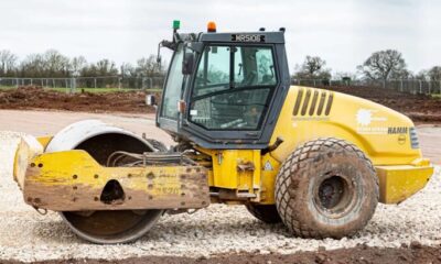 Road construction machinery