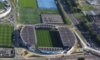 Man City solar panels