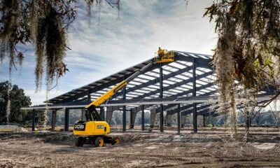 JCB T65D telescopic boom lift.