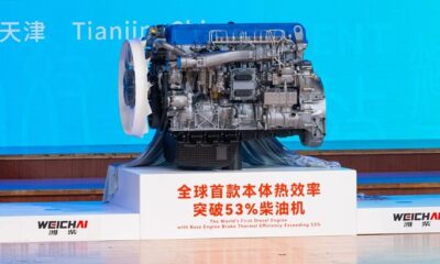 Weichai diesel engine thermal efficiency