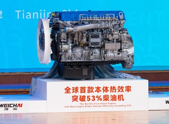 Weichai diesel engine thermal efficiency