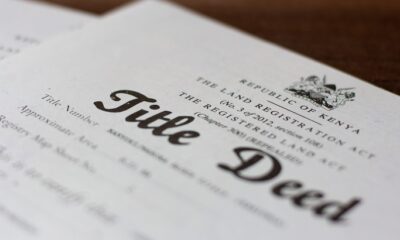 A title deed.