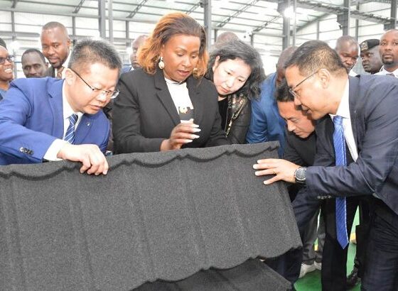 Sinoma Roofing Factory in Lukenya, Machakos