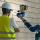 Concert robot for construction